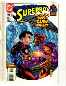 9 DC Comic Books Superboy # 83 84 85 88 89 90 + Superman # 166 173 201 J360