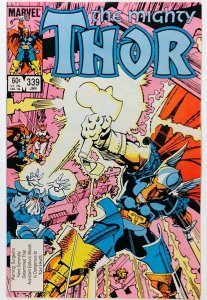 Thor #339, 1st appearance and origin of Stormbreaker 