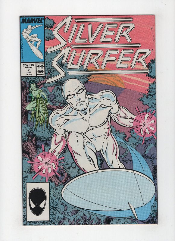 Silver Surfer #6 and #7 (Marvel  Comics 1987) 