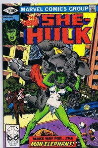 Savage She Hulk #17 ORIGINAL Vintage 1981 Marvel Comics Disney+ Man Elephant