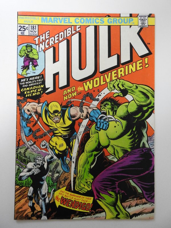 The Incredible Hulk #181 (1974) FN Condition! MVS intact!