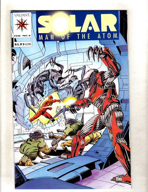 Solar Man Of The Atom # 6 Valiant Comic Books NM Barry Windsor Smith MR5 