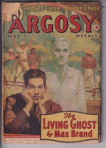 ARGOSY WEEKLY V281N4 (05/07/1938) Complete, cream to white pages! Max Brand!