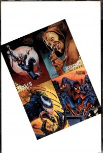 Fleer Ultra Spider-Man Uncut Promo Sheet Cards (1995)