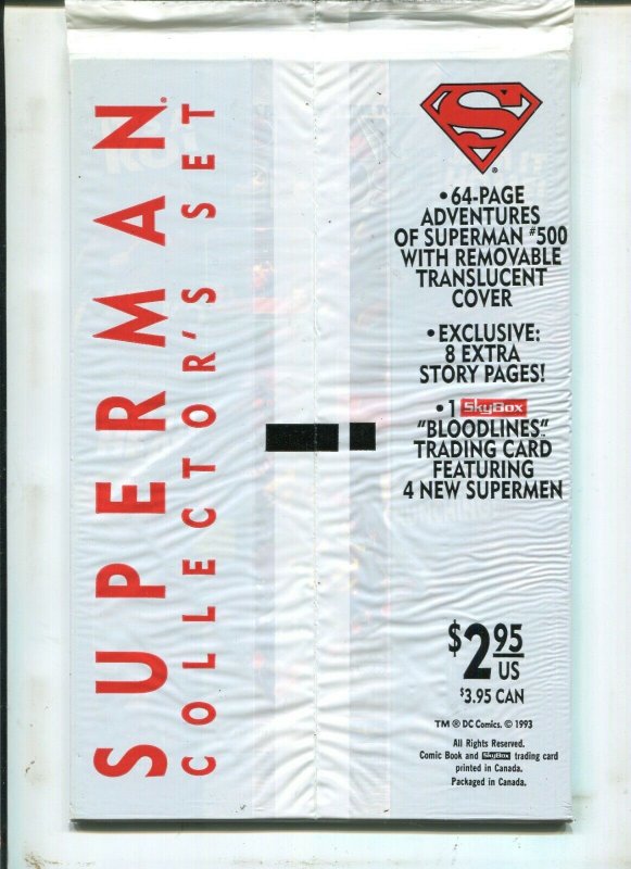 Adventures of Superman #500 - Polybag Sealed (9.2) 1993