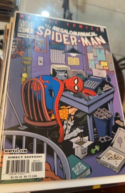 Startling Stories: The Megalomaniacal Spider-Man (2002) Spider-Man 