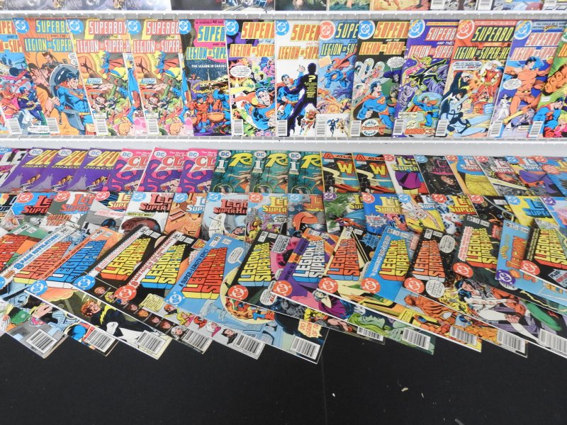 Huge Lot of 190 Comics W/ Superboy, Shazam, Omac, Kamandi, +More Avg FN+ Cond!