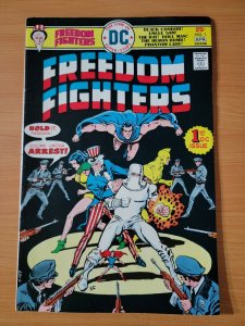 Freedom Fighters #1 ~ VERY FINE - NEAR MINT NM ~ 1976 DC Comics 