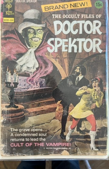 The Occult Files Of Dr. Spektor #1 (1973) Dr. Adam Spektor 