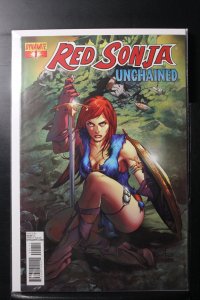 Red Sonja Unchained #1 Mel Rubi Variant (2013)