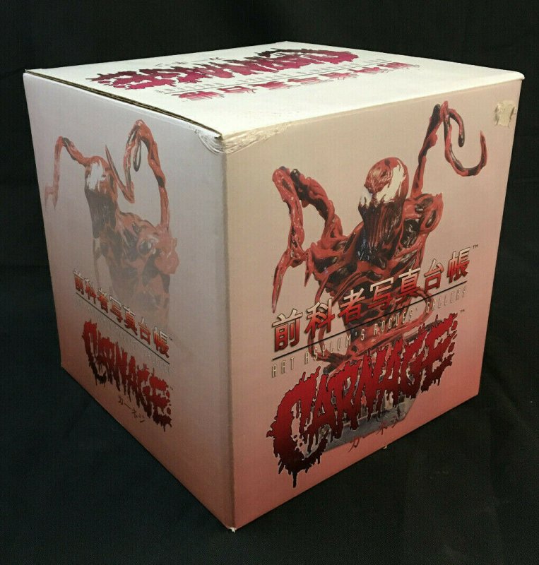 ART ASYLUM ROGUE'S GALLERY MARVEL CARNAGE BUST MIB 151 OF 6,500 