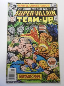 Super-Villain Team-Up #6 (1976) VG Condition moisture stain