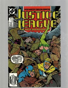 Lot of 14 JLI DC Comic Books #7 12 14 15 16 17 18 19 20 21 22 23 Annual 1 2 GB1 