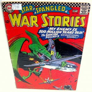 *Star Spangled War Stories Dinosaur LOT #110, 117, 128-133, 135! (DC, 9 Books)
