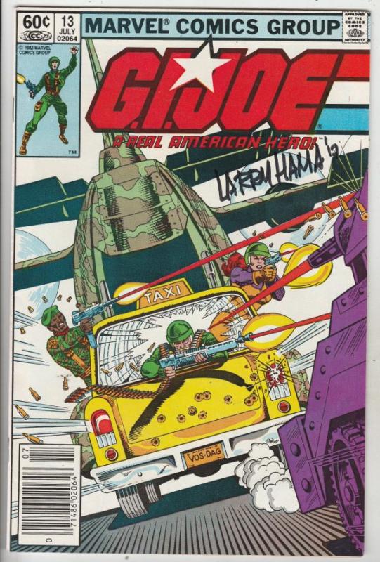 G.I. Joe signed #13 (Jul-83) NM- High-Grade G.I. Joe