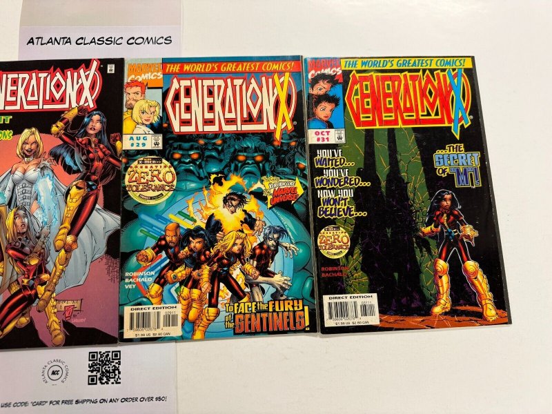 4 Generation X Marvel Comic Books # 23 24 29 31 Hulk Thor Avengers X-Men 41 CT8