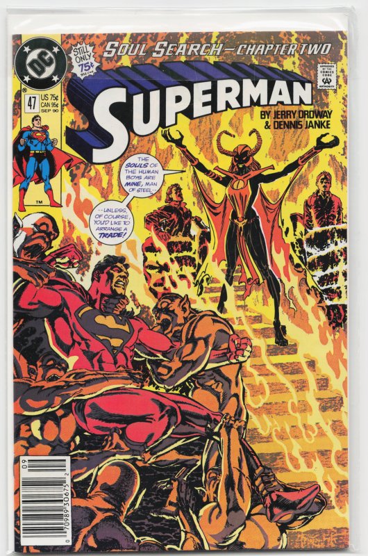 Superman #47 (1990) Superman