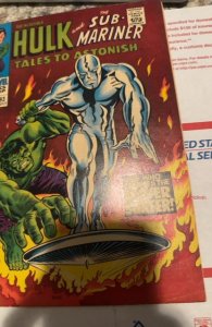 Tales to Astonish #93 (1967)Kirby Hulk vs Surfer