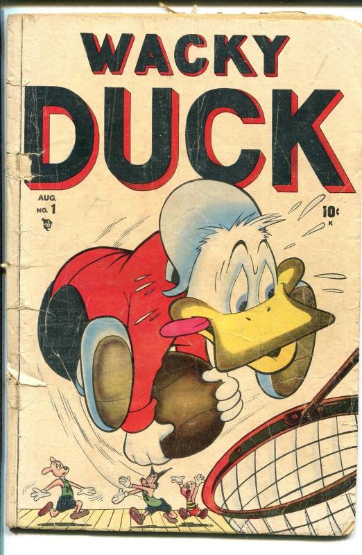 Wacky Duck #1 1948- Timely Funny Animal Comic F/G