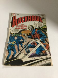 Blackhawk 153 Gd- Good- 1.8  Hole Punched Back Cover Missing Chunk DC Comics SA