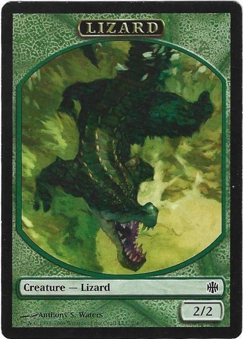 Magic the Gathering: Alara Reborn - Lizard Token