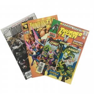 Thunderbolts #126 Thunderbolts Wizard #0 Thunderbolts Flashback #1 Lot Set Namor