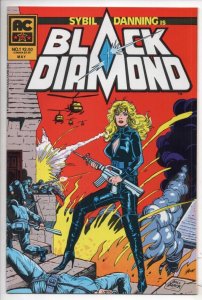 BLACK DIAMOND #1 VF/NM, 1983, Sybil Danning, AmeriComics, Gulacy