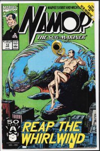 Namor, the Sub-Mariner #13 Direct Edition (1991) Namor the Sub-Mariner