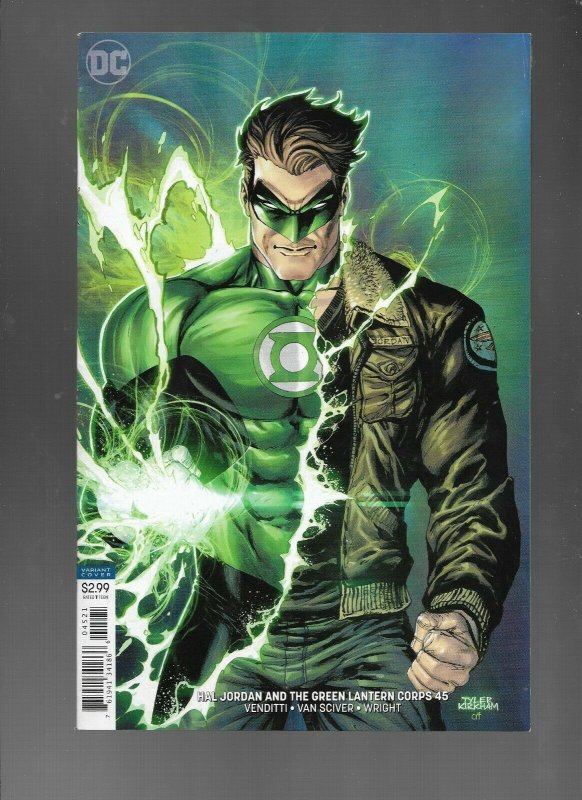 HAL JORDAN & THE GREEN LANTERN CORPS #45 - VARIANT COVER! - (9.2) 2018