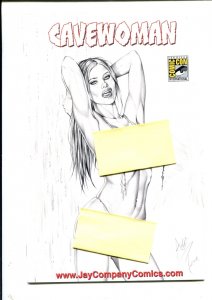 Cavewoman Extinction 2PC LOT - SDCC Exclusive JayCo Armando Huerta (9.2ob) 2011