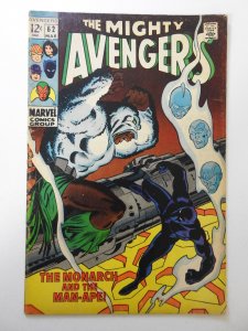 The Avengers #62 (1969) FN- Condition!