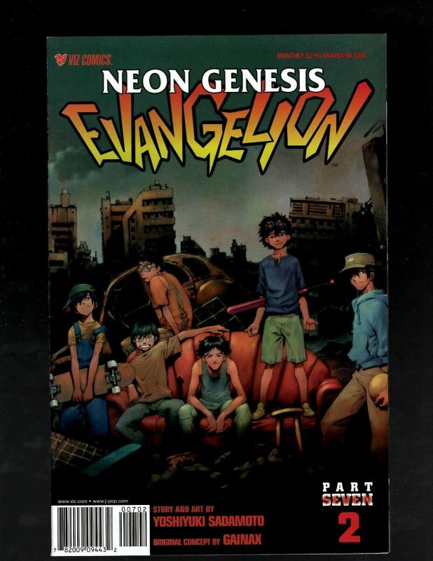 9 Neon Genesis Evangelion Viz Comics Pt 6 # 3 4 Pt 7 # 1 2 3 4 5 6