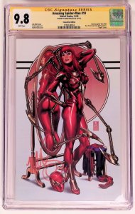 The Amazing Spider-Man #10 (2022) CGC SS 9.8 Convention Ed., signed by Brooks!