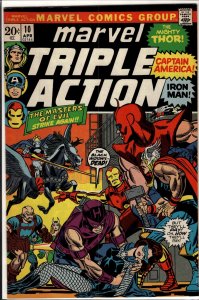 Marvel Triple Action #10 (1973) The Avengers