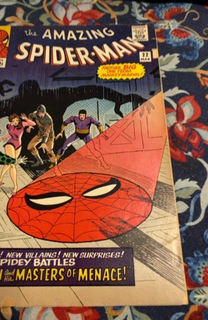 The Amazing Spider-Man #22 (1965)masters of menace