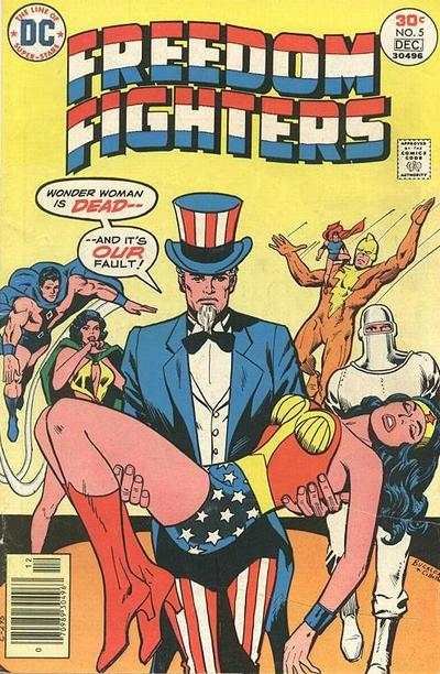 Freedom Fighters (1976 series)  #5, VF+ (Stock photo)