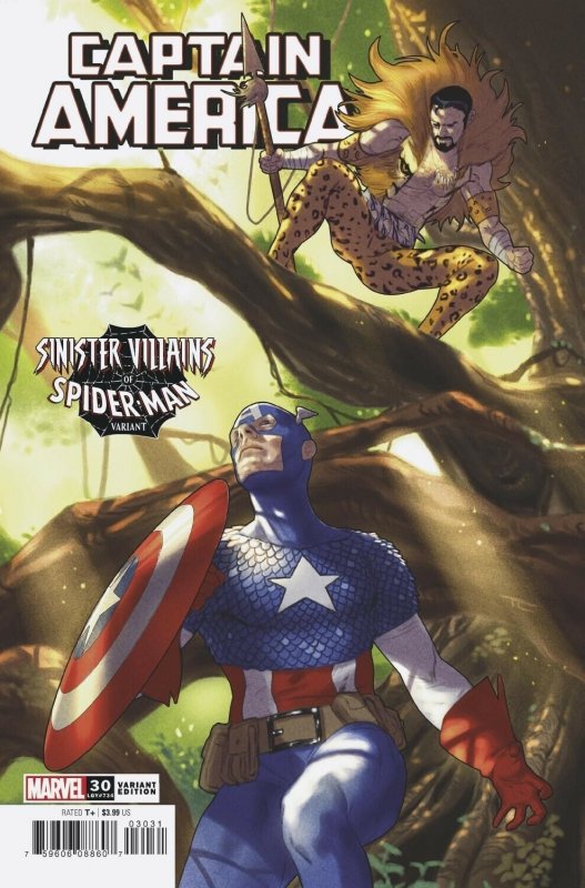 CAPTAIN AMERICA #30 CLARKE SPIDER-MAN VILLAINS VARIANT 