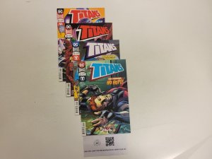 4 Titans DC Comic Books #21 22 25 26 7 TJ25