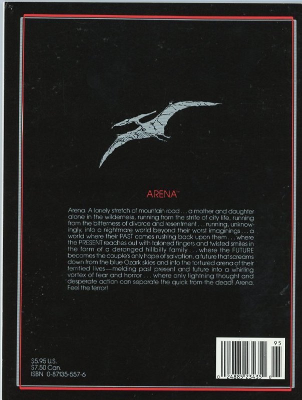 Arena  (Marvel Graphic Novel)  1989  VF  by Bruce Jones