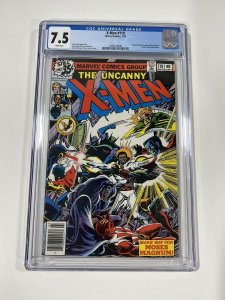 X-men 119 Cgc 7.5 White Pages Marvel 1979
