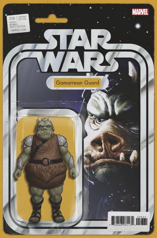 STAR WARS (2015 MARVEL) #56 VARIANT CHRISTOPHER ACTION FIGURE PRESALE-11/07