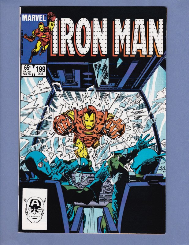 Iron Man #199 NM- Marvel 1985
