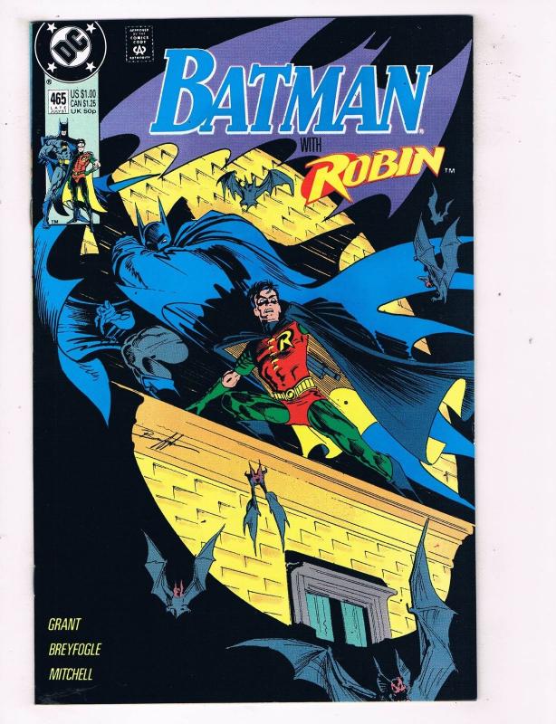 Batman #465 DC Comic Book Robin Tim Drake Batcave Commissioner Gordon HH1