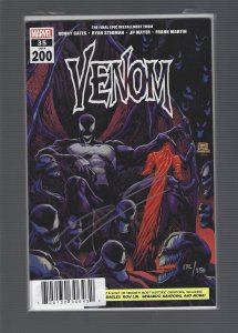 Venom #35 75/88 signed by Stegman comes with cert