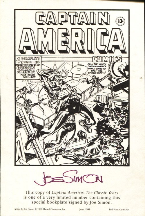 Captain America The Classic Tears #  1998 - Marvel  -FN+ - Comic Book