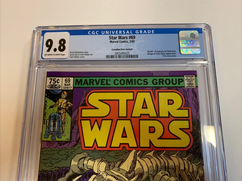 Star Wars (1983) # 69 (CGC 9.8)  CPV Canadian Price Variants | Census=3 