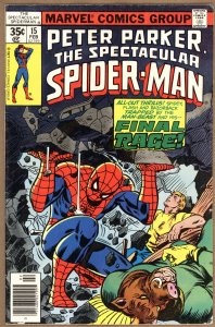 The Spectacular Spider-Man #15  (1978) - Gil Kane Cover