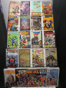 Copper Age Comic Book Library of Issue 1s! Lot of 100Diff Indies Fantasy SciFi!