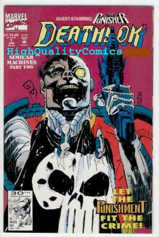 DEATHLOK #6 7 8 9 10 , NM+, Cyborg, 1992, vs Punisher, Ghost Rider,more in store