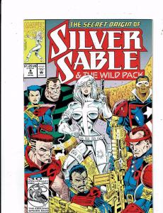 10 Silver Sable Marvel Comic Books # 1 2 3 4 5 6 7 8 9 10 Spider-Man Goblin HC2